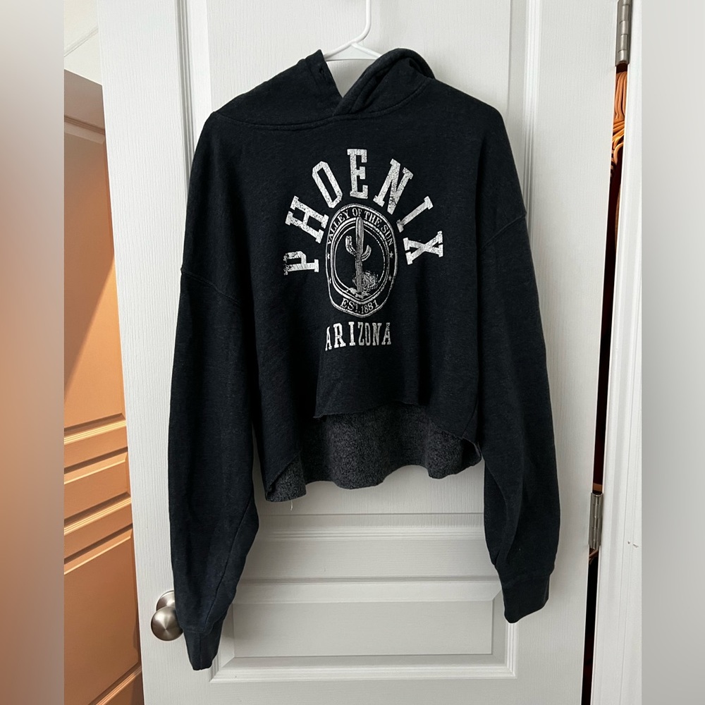 phoenix cropped hoodie